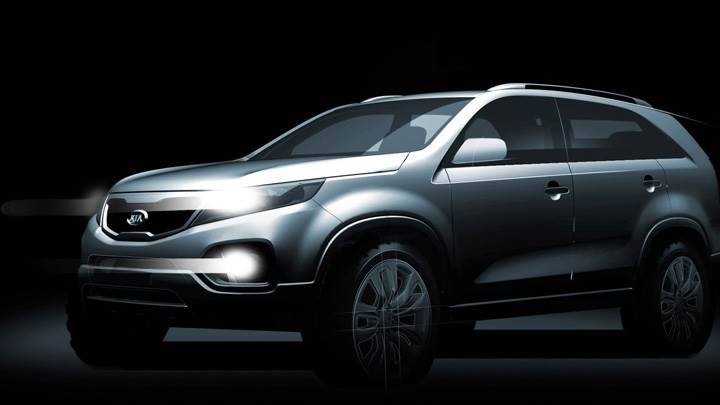 2011 Kia Sorento In Night Pose